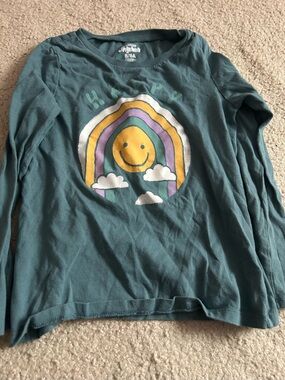 Oshkosh B'Gosh Carter’s Girls Happy Rainbow Graphic Tee